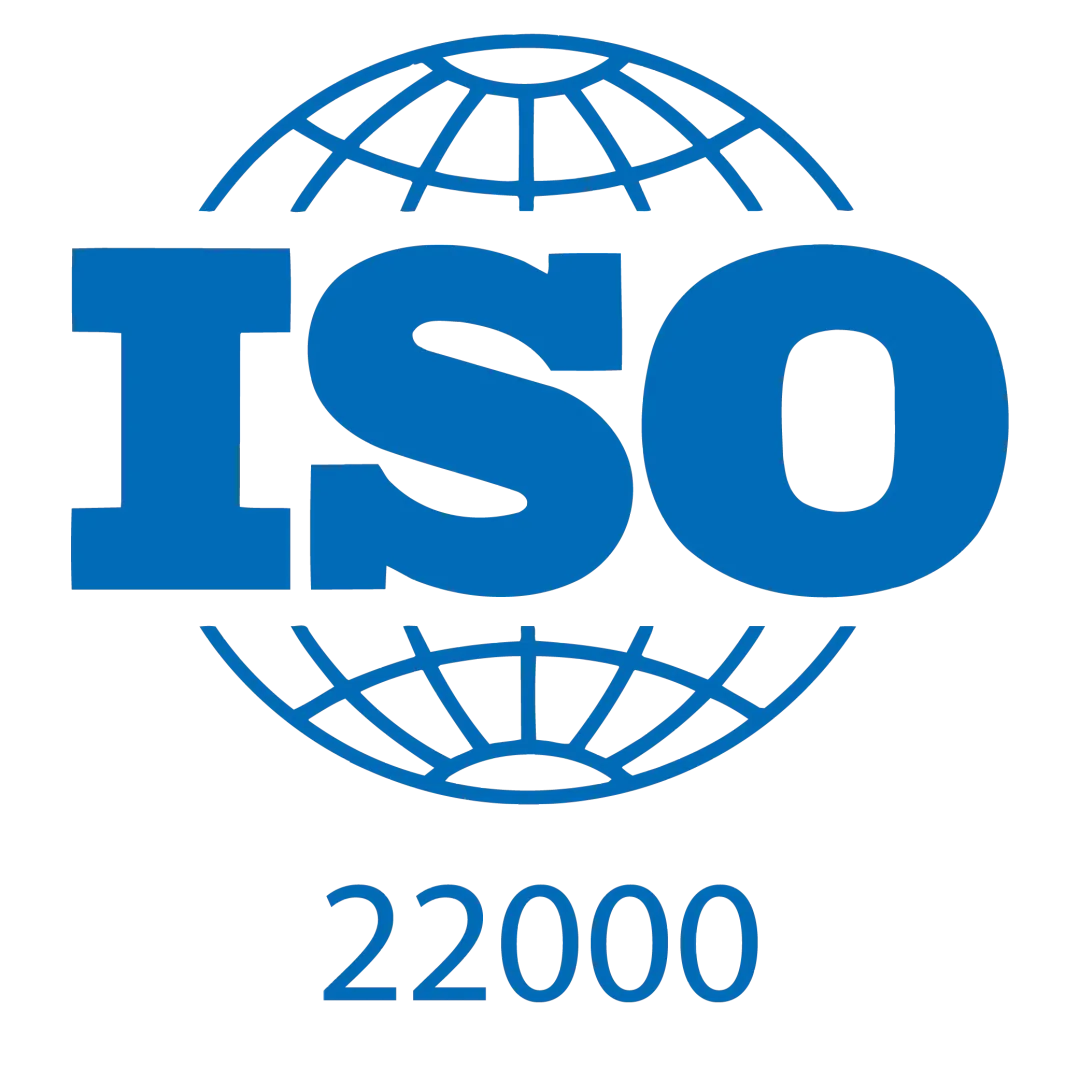 ISO 22000 certificate logo